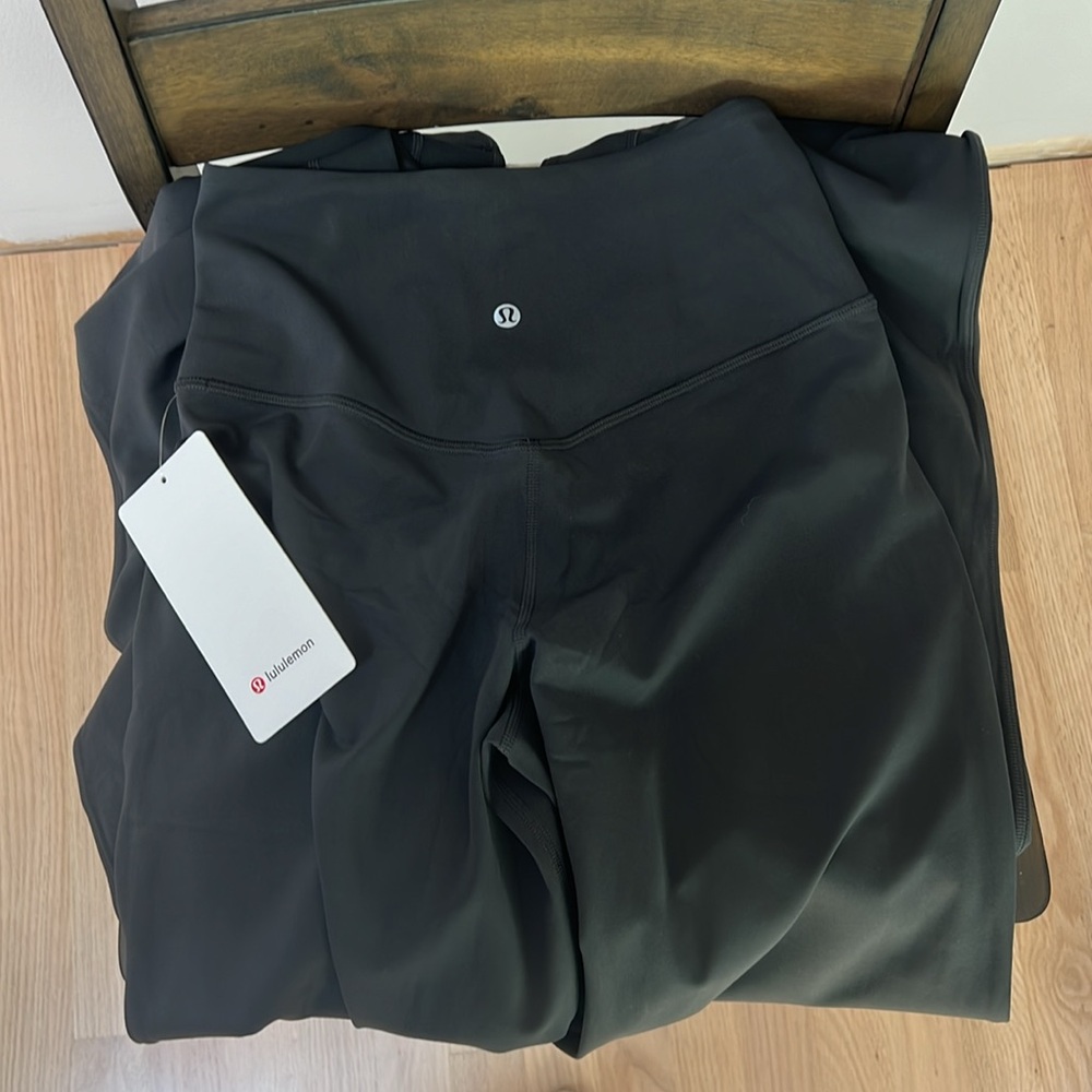 Lululemon grey Align wide leg pant , regular